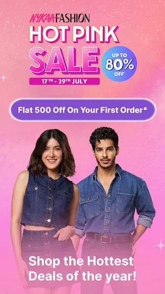 Nykaa Fashion mobile app screenshot